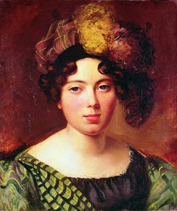 Portret van een jonge Schotse vrouw